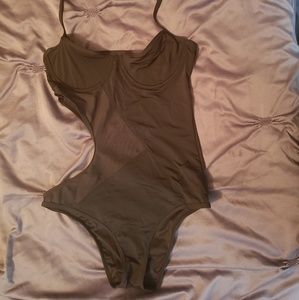 One piece bathing suit